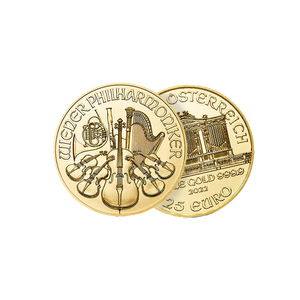 1/4 oz Austrian Gold Philharmonic Coin (Random Year)