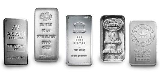 10 oz Silver Bars