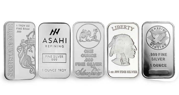 1 oz Silver Bars