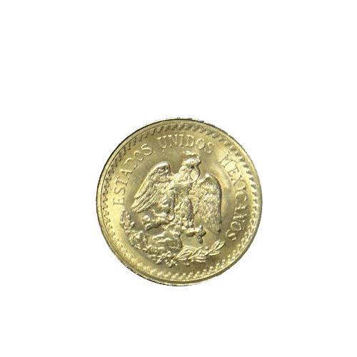 Mexican Coat of Arms 2.50 Gold Peso