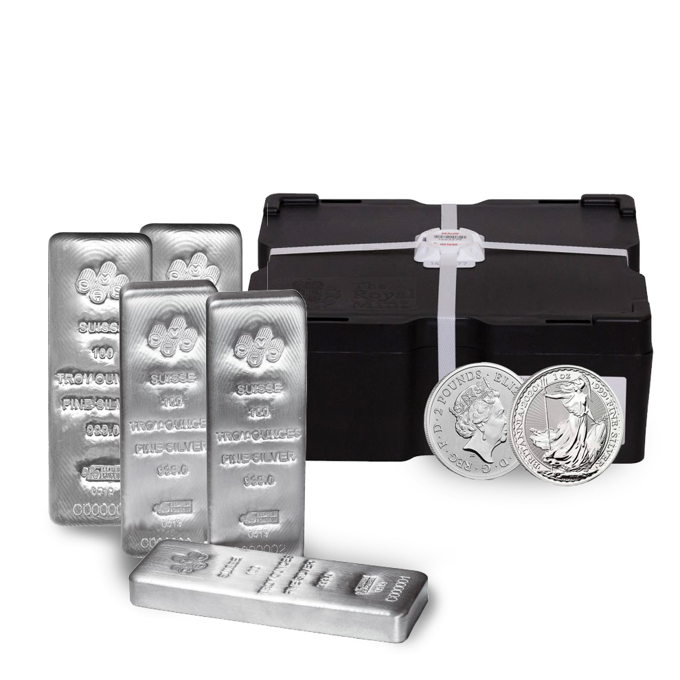 Buy Silver bullion in Bulk