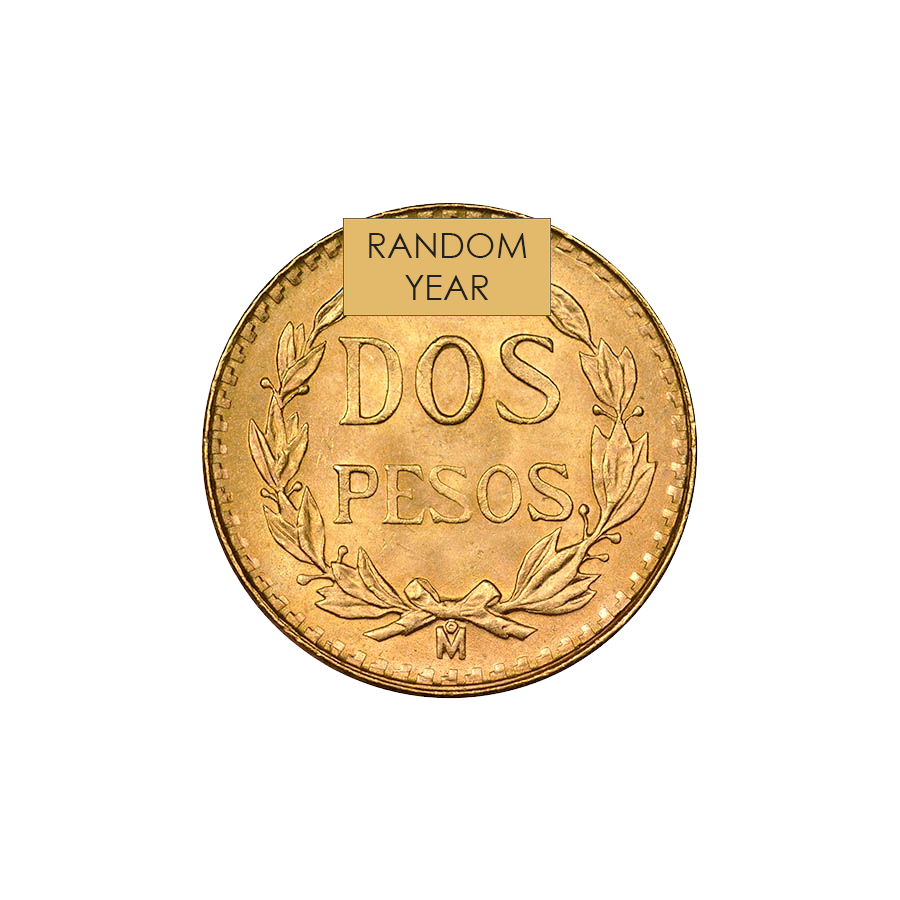 2 peso Mexican Gold Coin