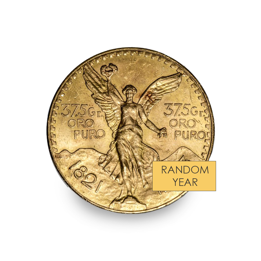 50 peso Mexican Gold coin