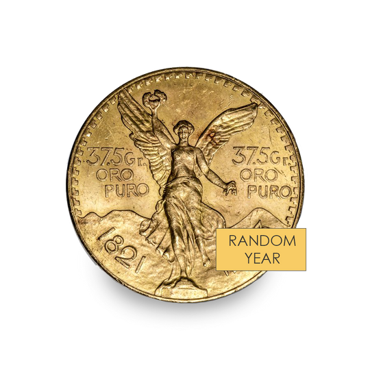 50 peso Mexican Gold coin