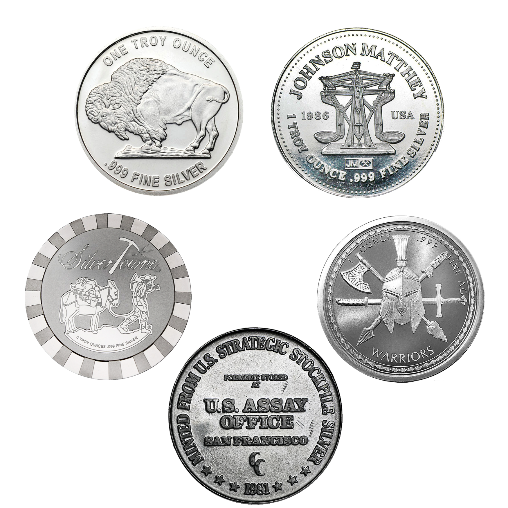 Hex Silver Rounds Precious Metals Subscription | Investor Crate® – IC INC