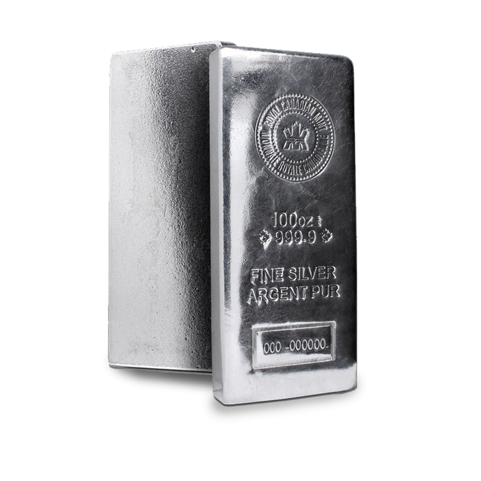 100 oz Silver Bar