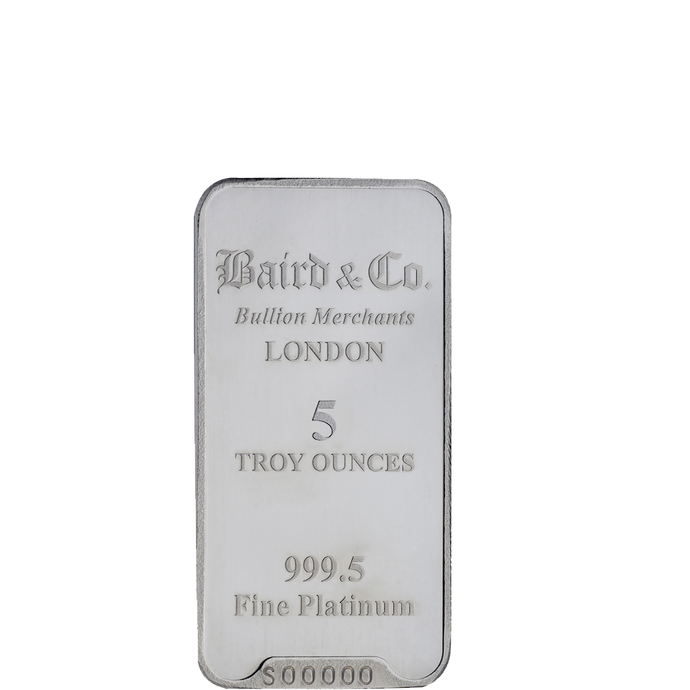 Platinum Bar (5 oz)