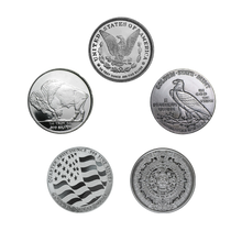 set of 1/4 oz Silver rounds
