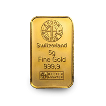5 gram Gold Argor Bar