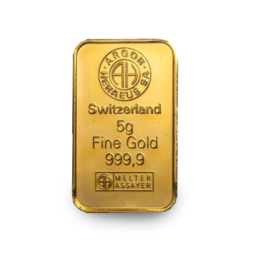 5 gram Gold Argor Bar