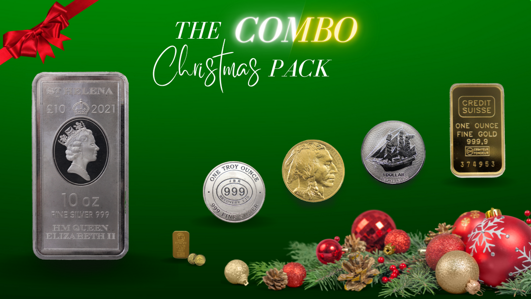 Gold And Silver Bullion Christmas Pack