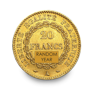 French Gold Sovereign Coin