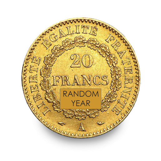 French Gold Sovereign Coin